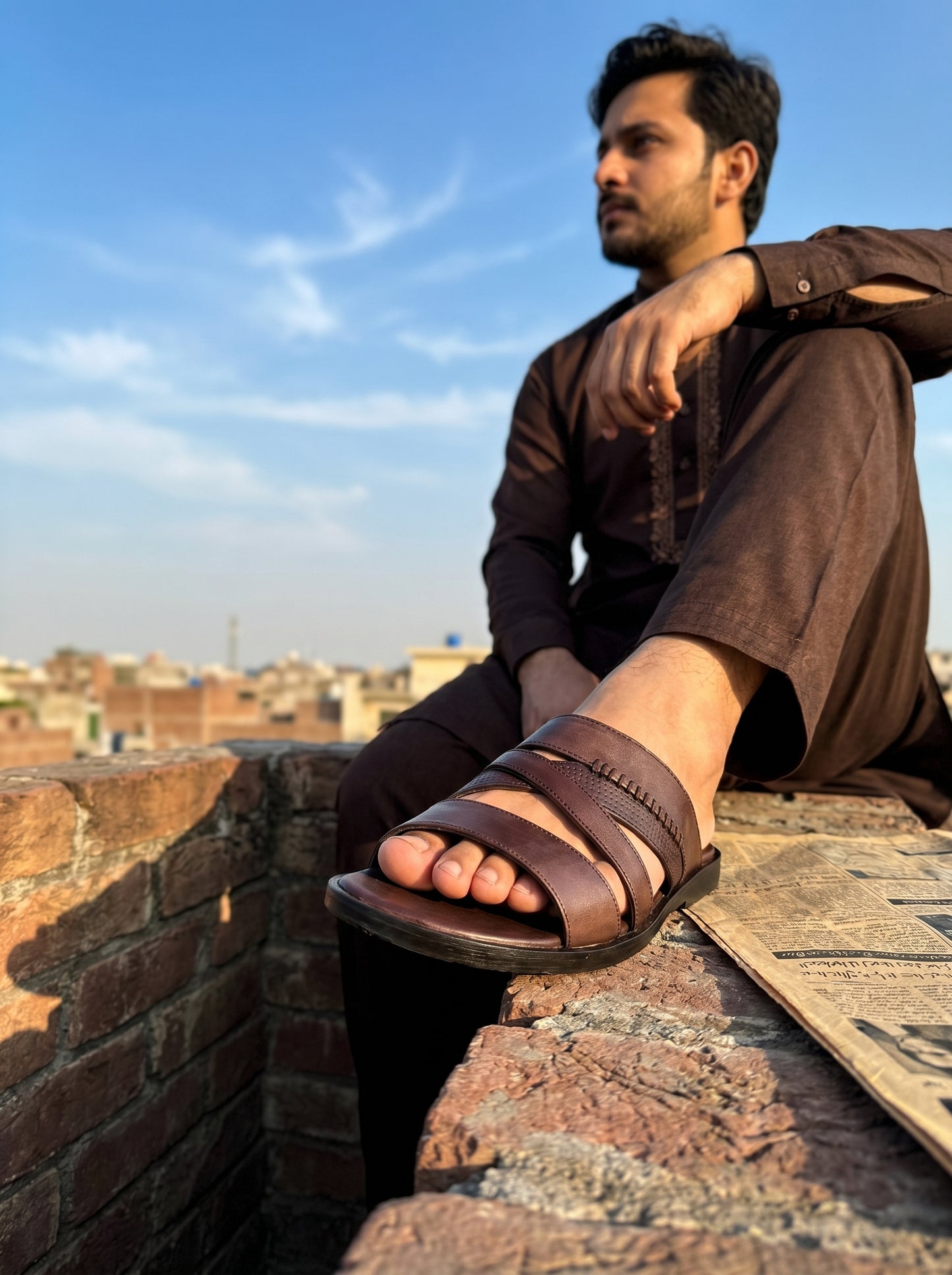 Artisan Terra Multi-Strap Chappal