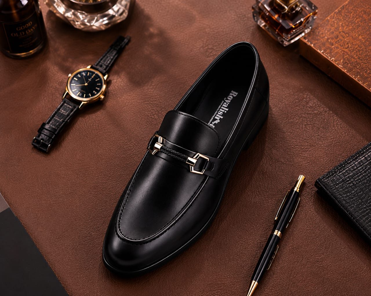 Premium Black Loafer