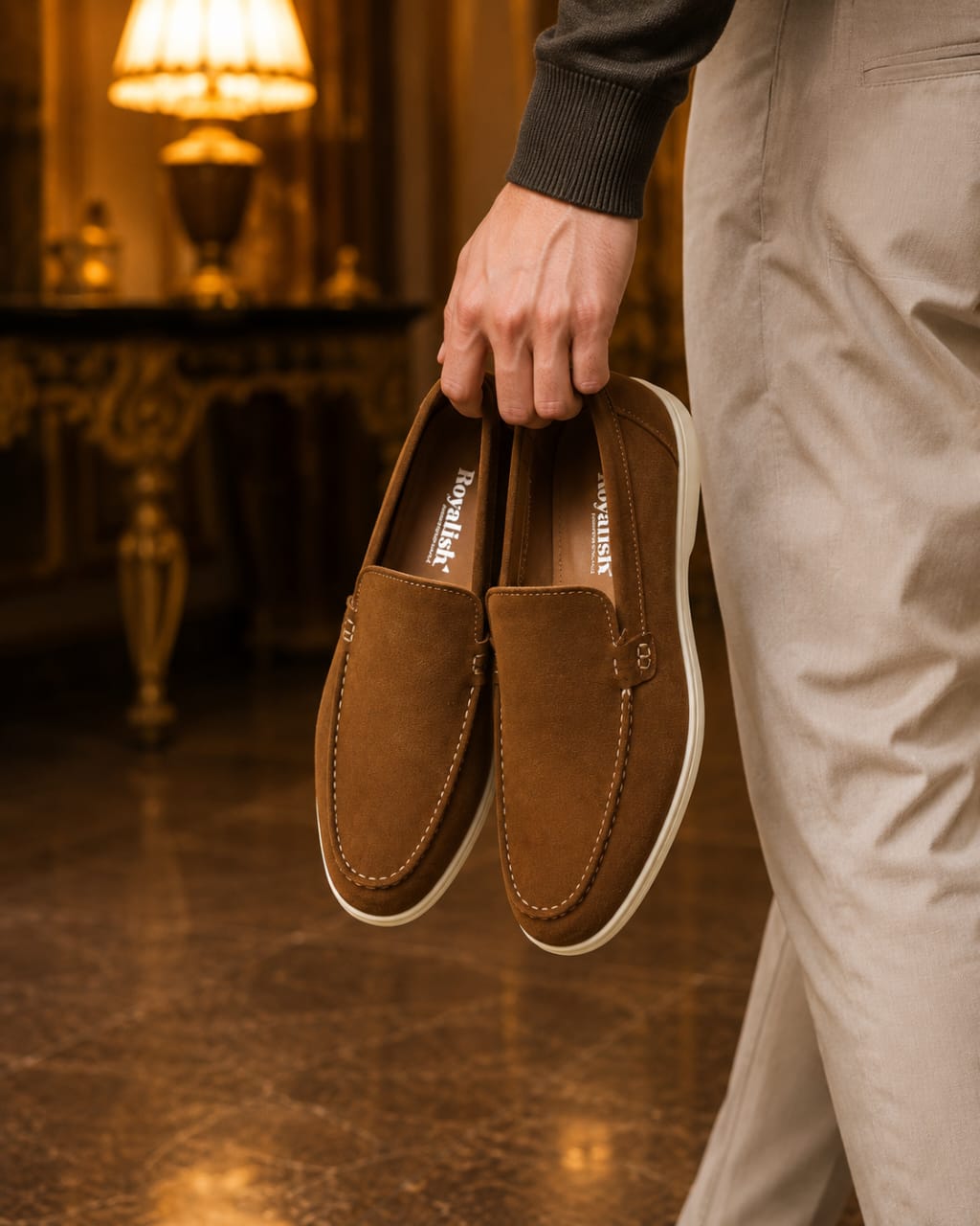 Royalish Monaco Sued Loafer
