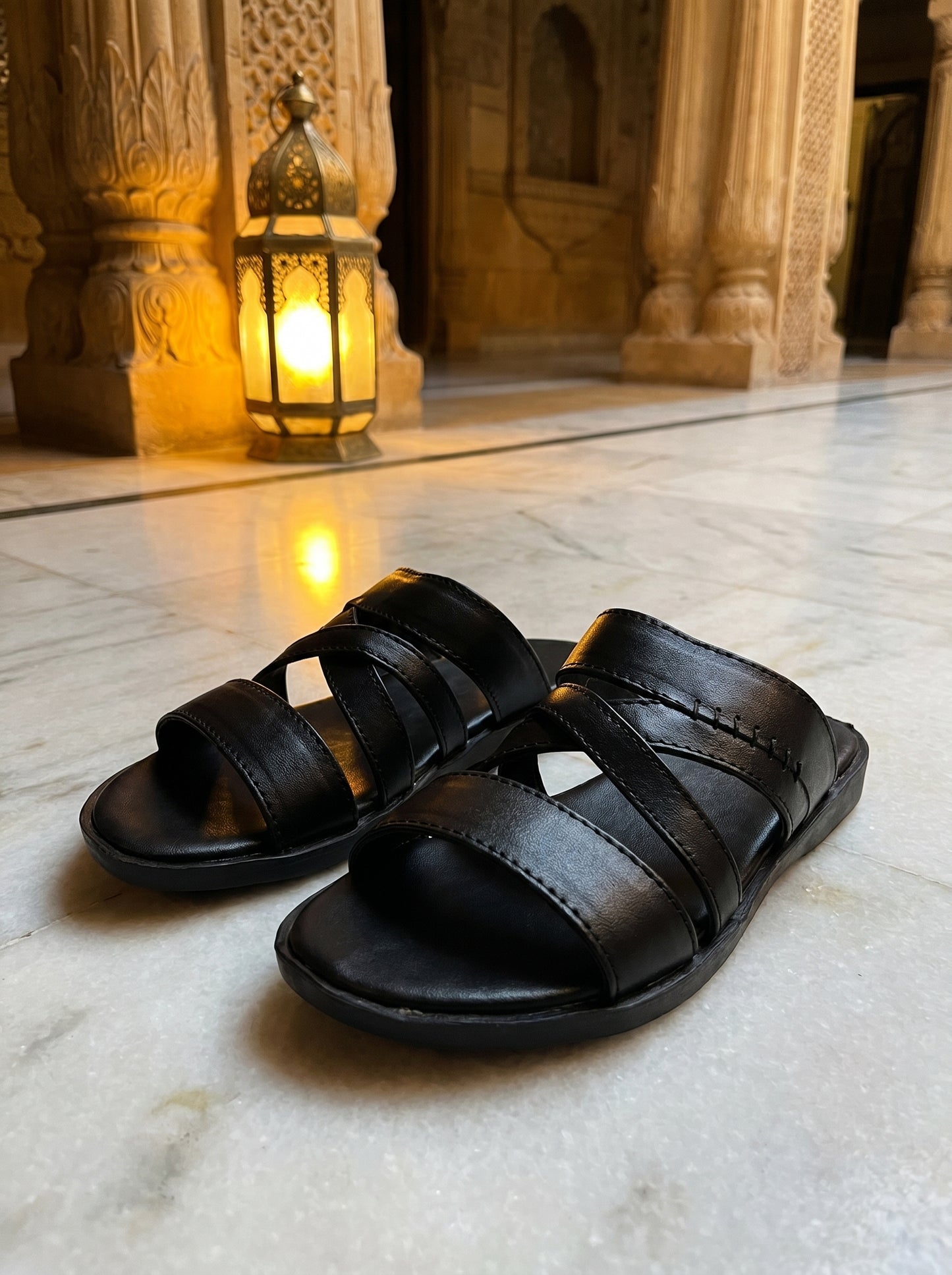 Multi-Strap Leather