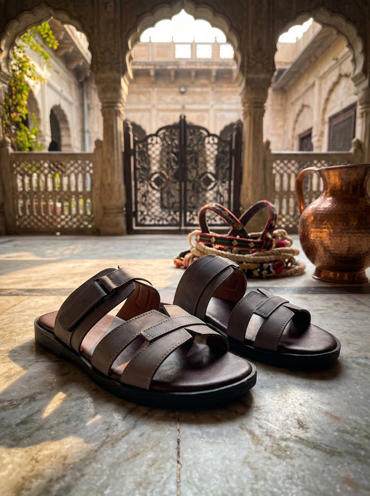 Classic Cross-Strap Chappal