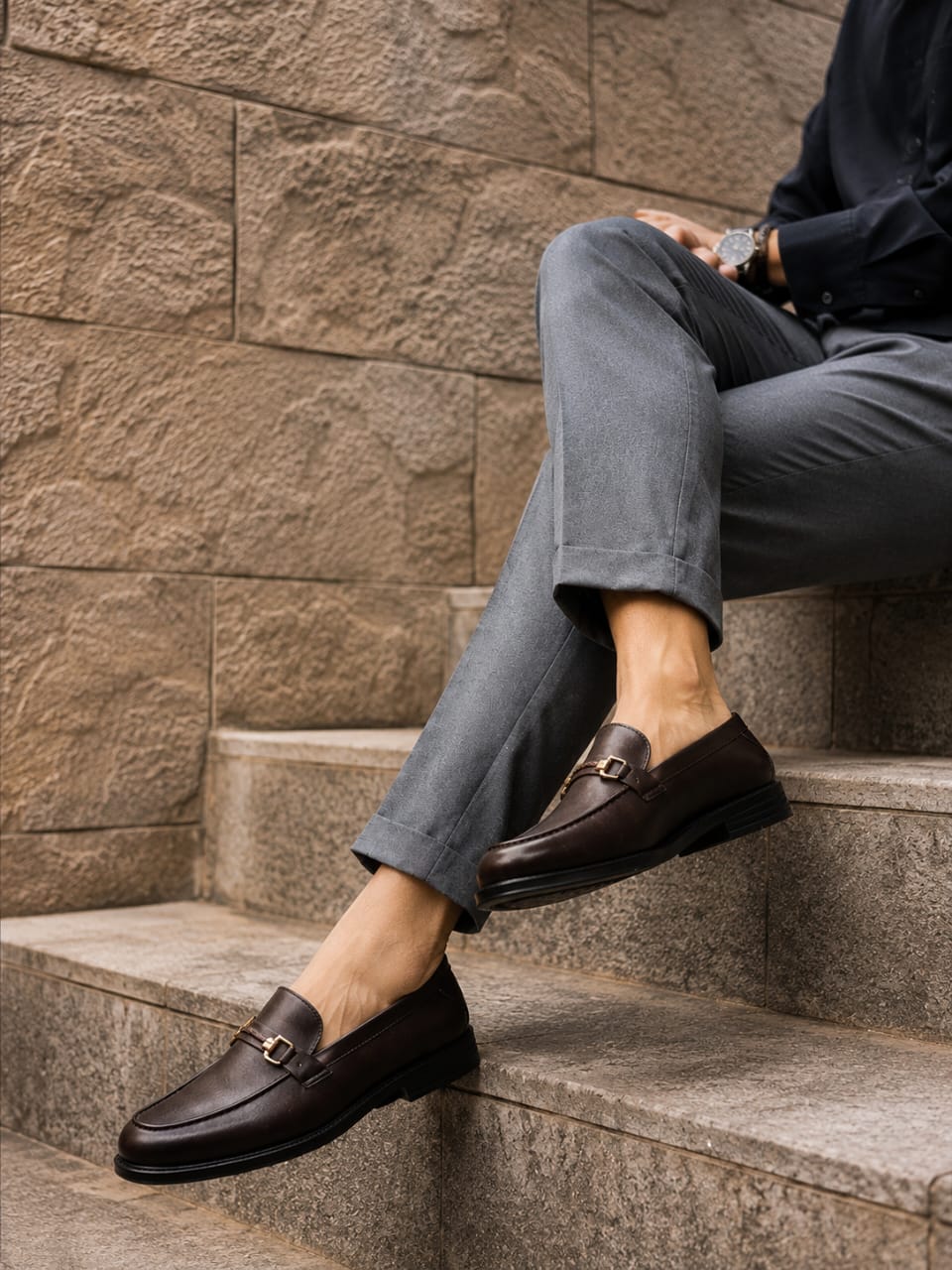Premium Brown Loafer