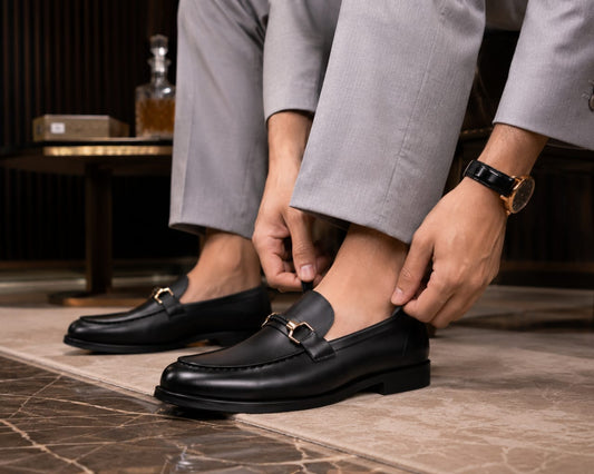 Premium Black Loafer