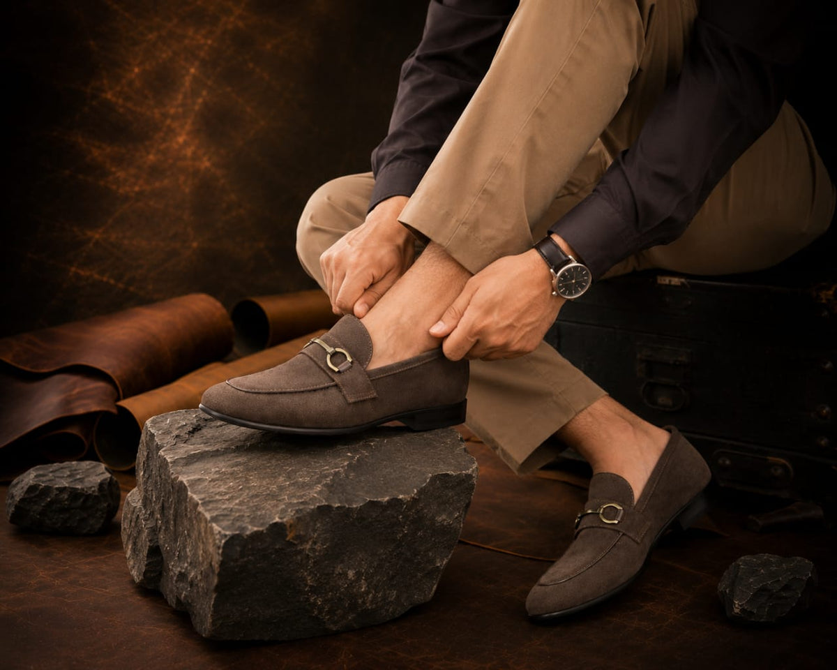 The Ashford sued loafer