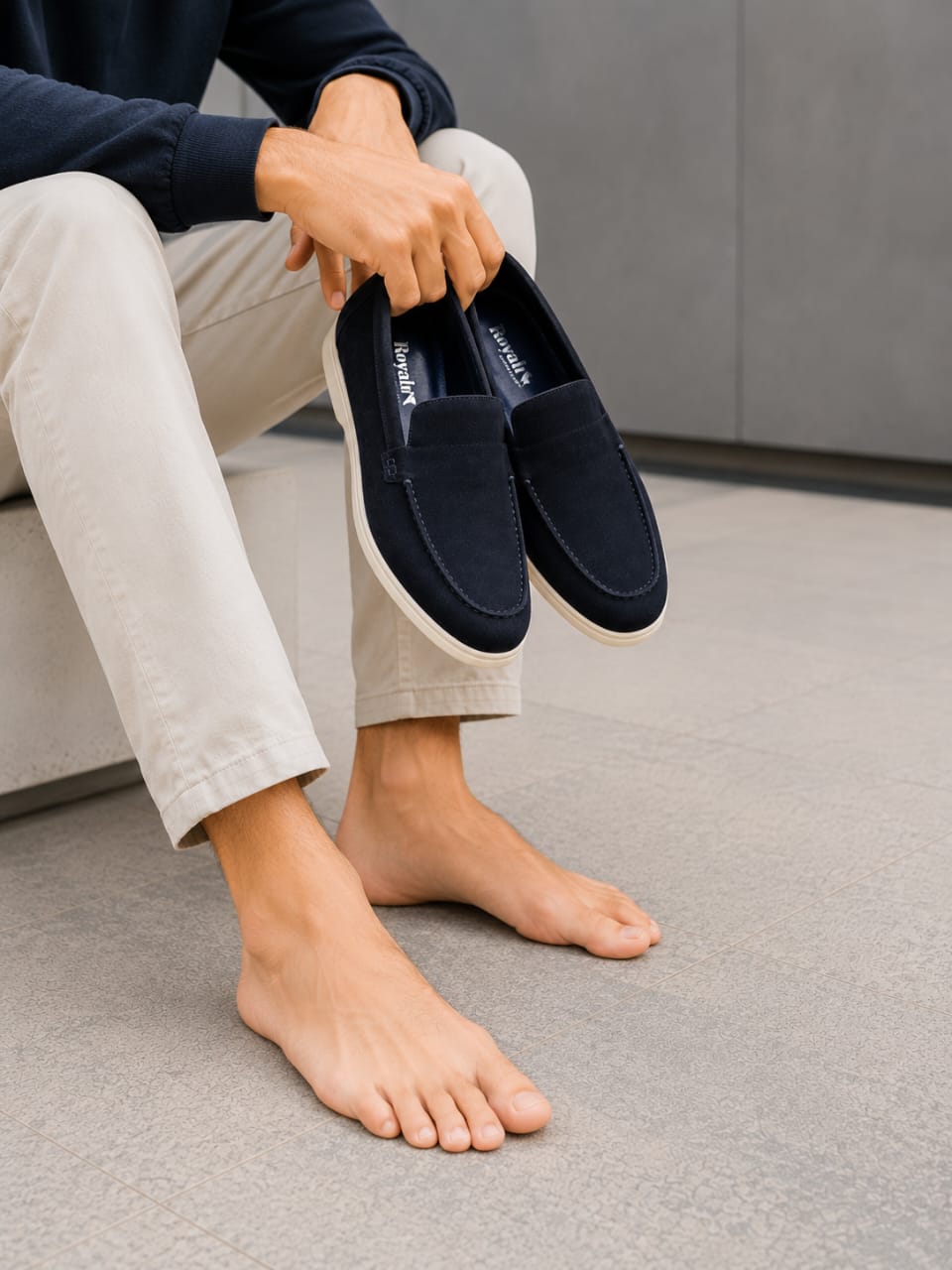 Royalish Monaco Sued Loafer