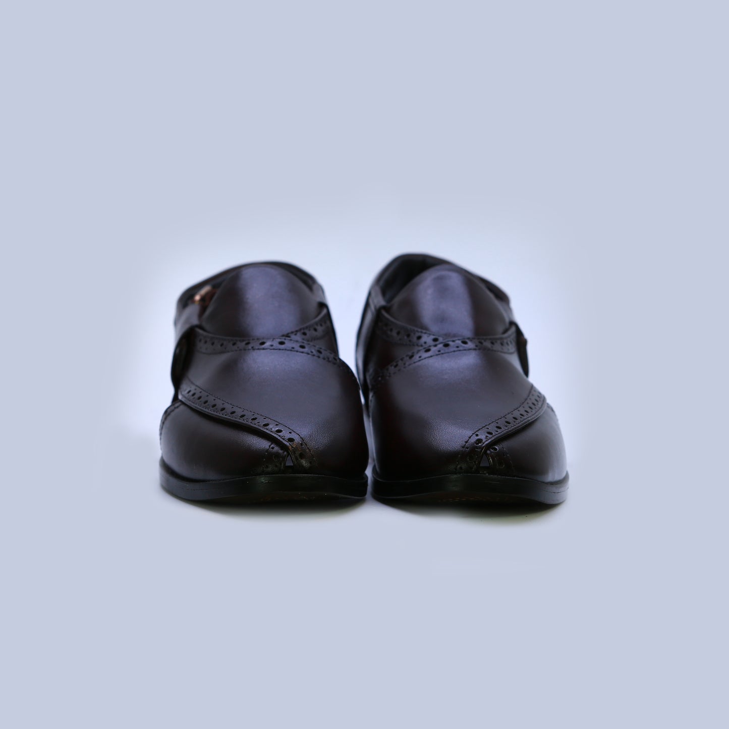 Luxe Leather Oxford Peshawari Black